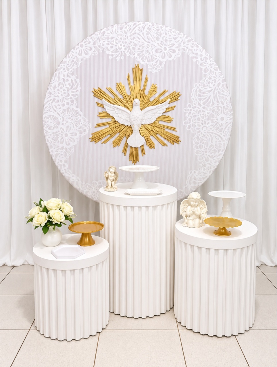 Batismo -  Jenaina Decoração e Locação 