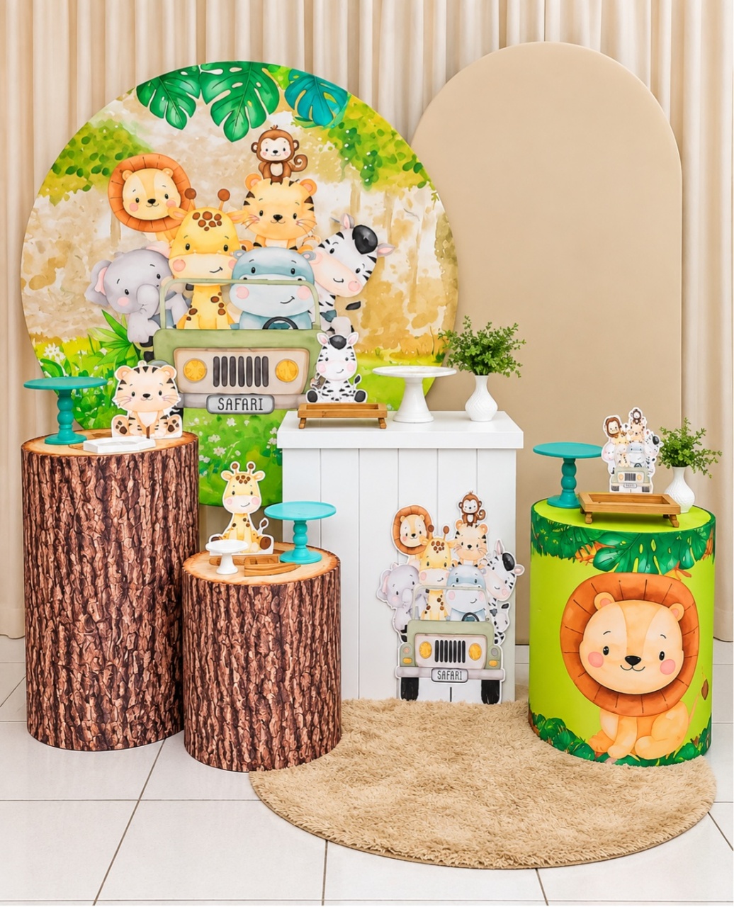 Safári  Avançado -  Jenaina Decoração e Locação 