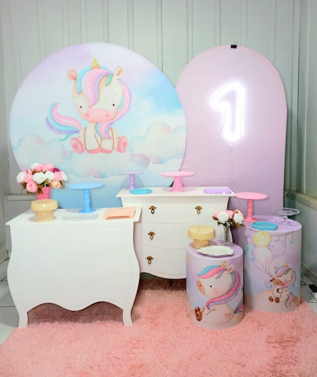 Kit Unicórnio Avançado  -  Jenaina Decoração e Locação 