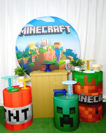 Minecraft  -  Jenaina Decoração e Locação 