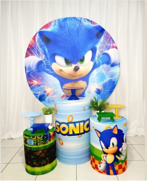 Sonic -  Jenaina Decoração e Locação 