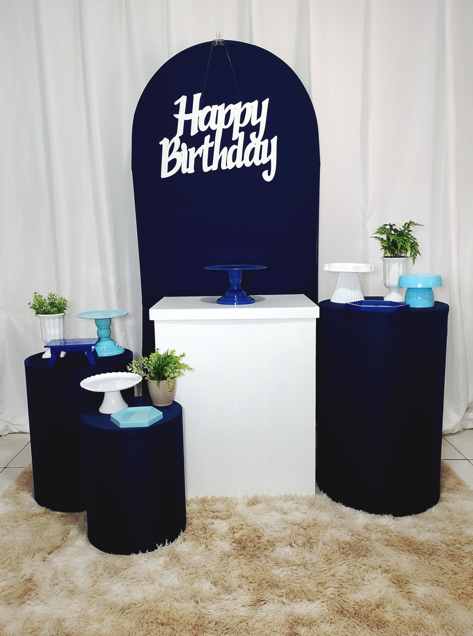 Adulto Azul 💙 -  Jenaina Decoração e Locação 