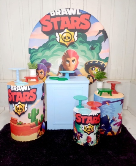 Braw Star -  Jenaina Decoração e Locação 