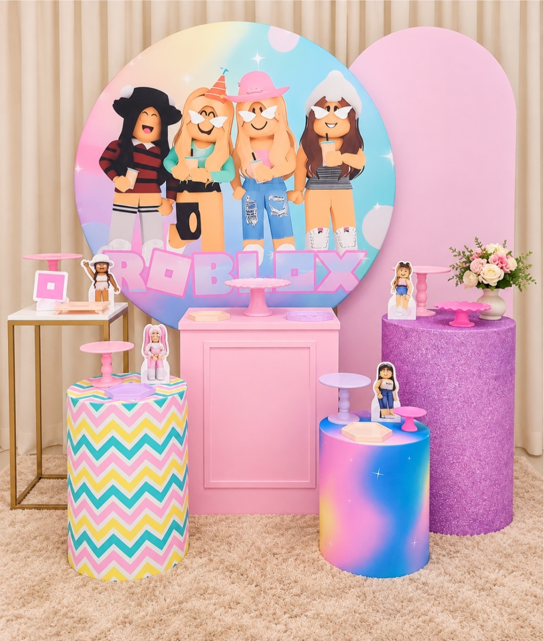 Kit Roblox Avançado -  Jenaina Decoração e Locação 