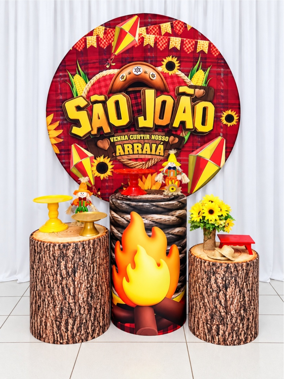 Junino Adulto -  Jenaina Decoração e Locação 