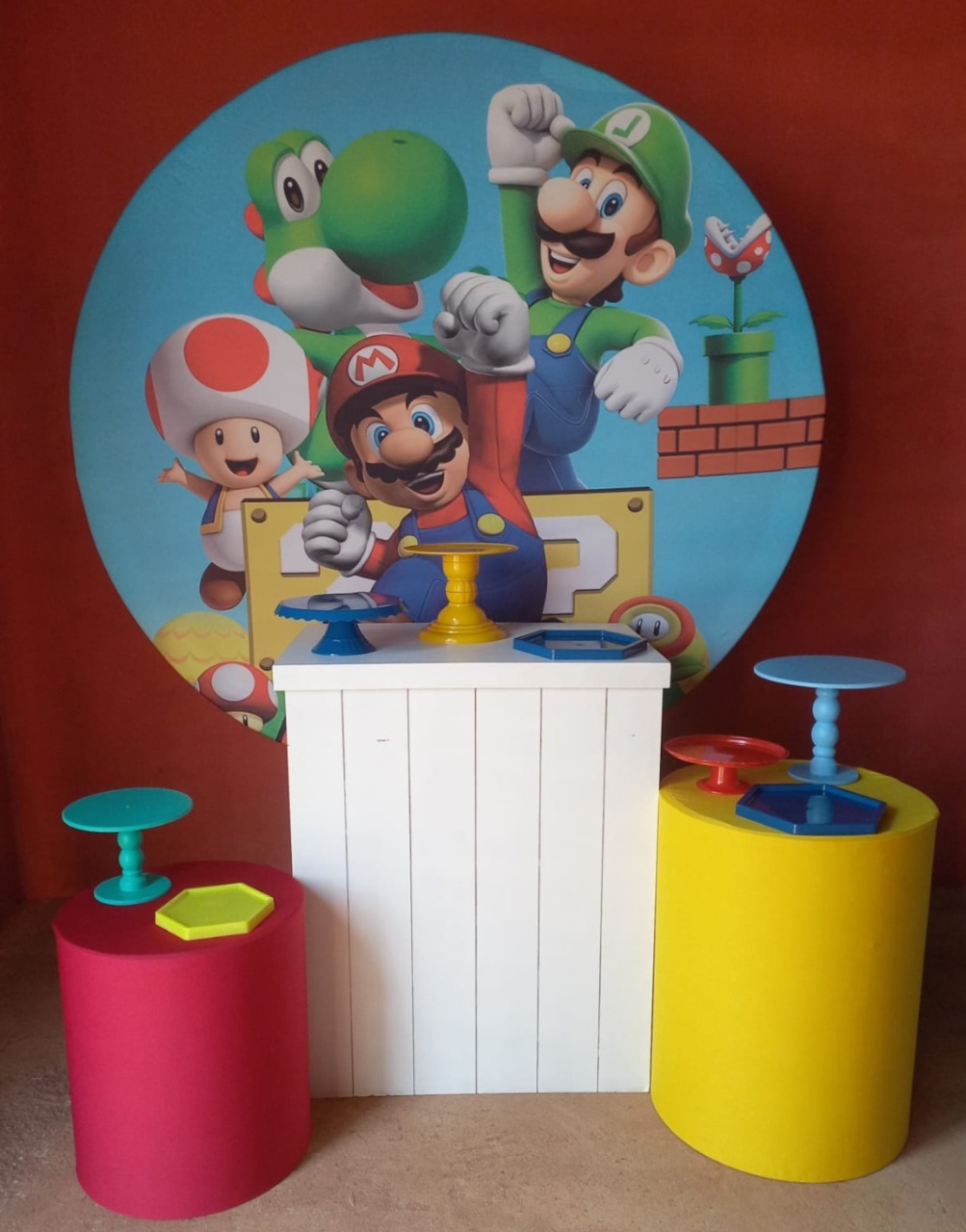Super Mario Intermediário  -  Jenaina Decoração e Locação 