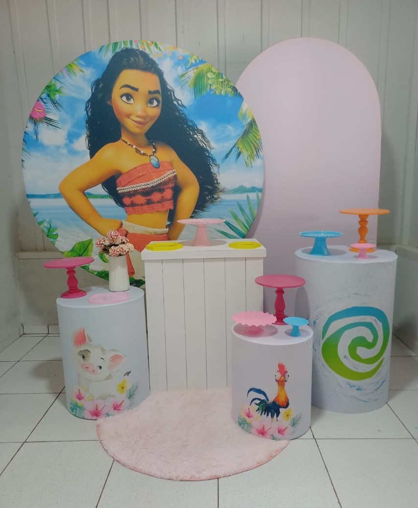 Moana     -  Jenaina Decoração e Locação 