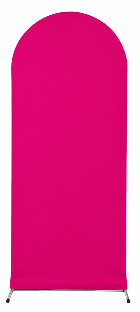 Painel Tecido Romano Pink  -  Jenaina Decoração e Locação 