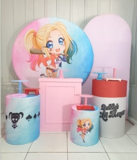 Arlequina Kit Avançado  -  Jenaina Decoração e Locação 