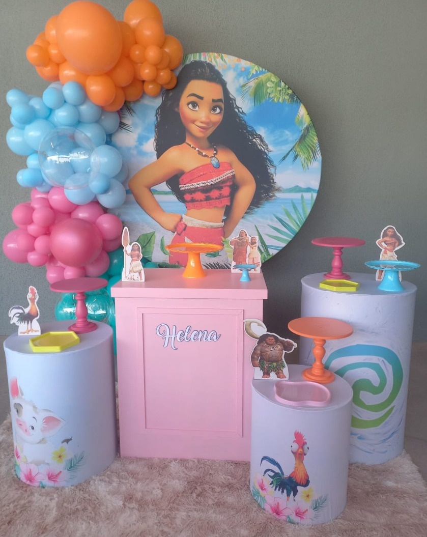 Moana   -  Jenaina Decoração e Locação 
