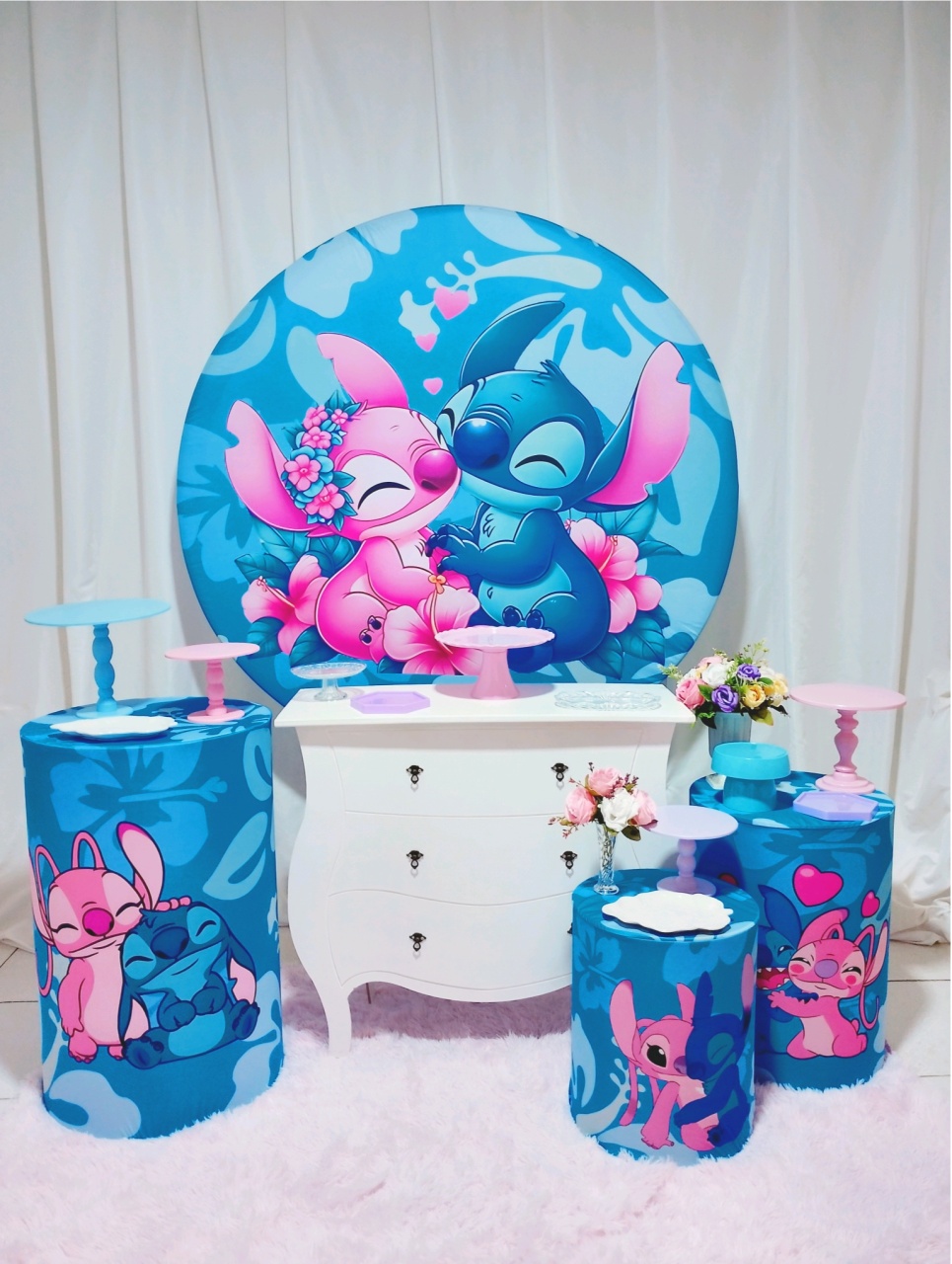Lilo E Stitch Intermediário -  Jenaina Decoração e Locação 