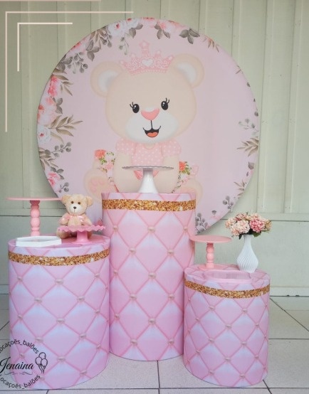 Ursa Realeza -  Jenaina Decoração e Locação 