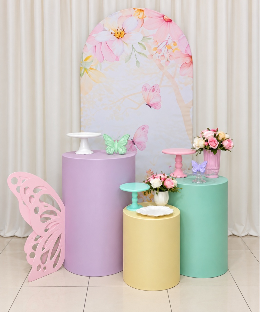 Borboletas -  Jenaina Decoração e Locação 