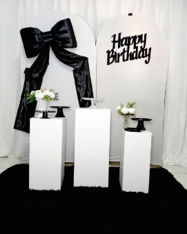 Kit Laço Preto -  Jenaina Decoração e Locação 