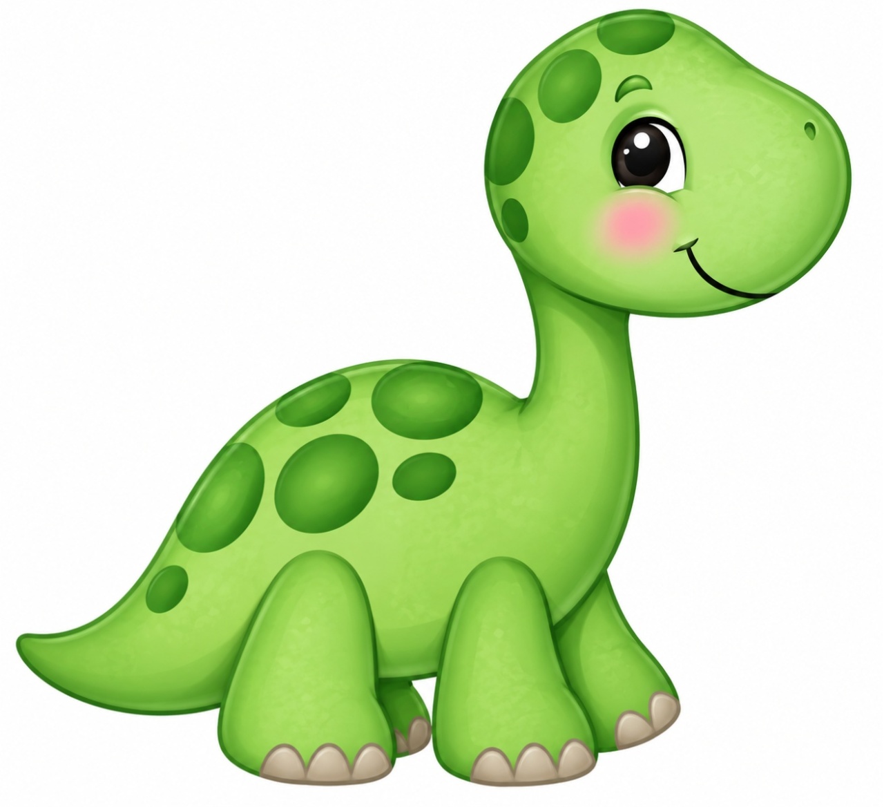 Display Dinossauro Verde Pequeno Dino Baby✨ -  Jenaina Decoração e Locação 