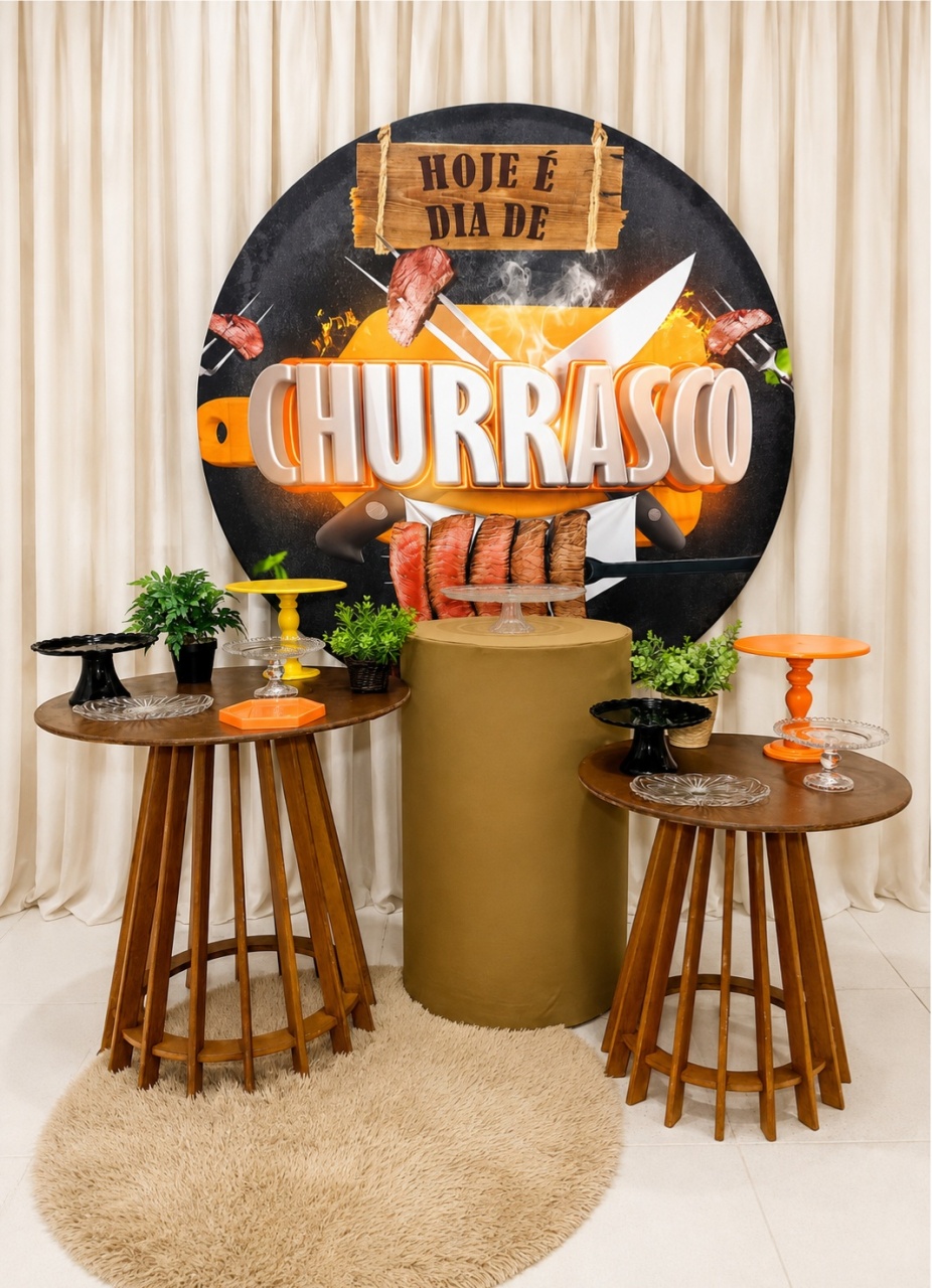 Churrasco  -  Jenaina Decoração e Locação 