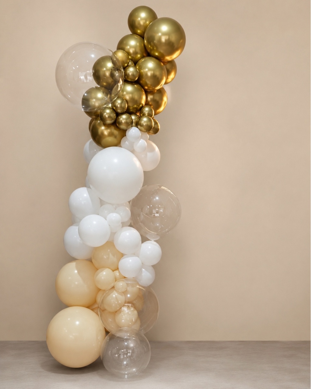 Balão 2 Metros Com Cromado -  Jenaina Decoração e Locação 