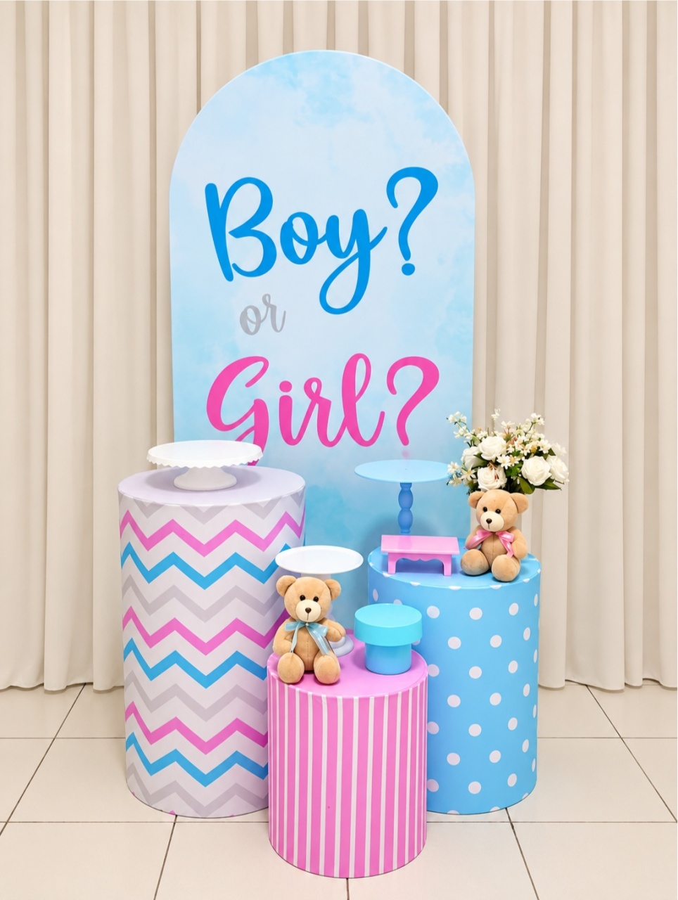 Boy Or Girl -  Jenaina Decoração e Locação 