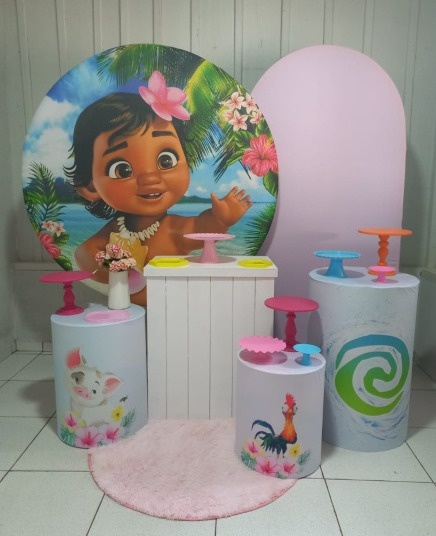 Moana Baby -  Jenaina Decoração e Locação 