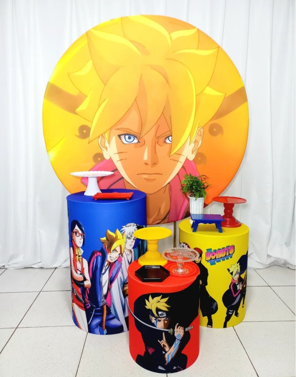 Boruto Básico -  Jenaina Decoração e Locação 