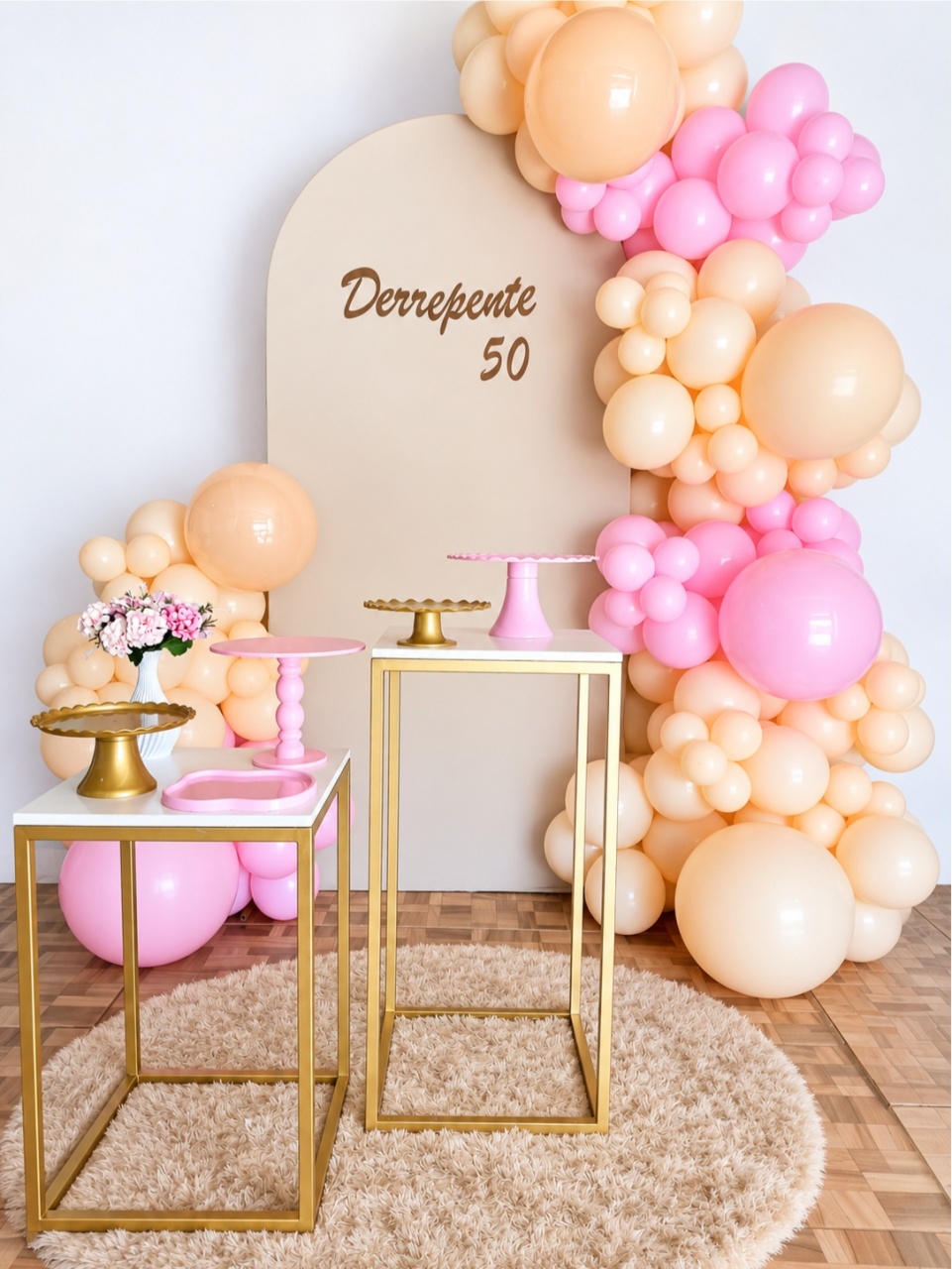 Derrepente 50 -  Jenaina Decoração e Locação 
