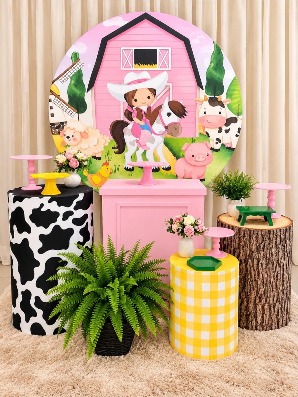 Fazendinha -  Jenaina Decoração e Locação 
