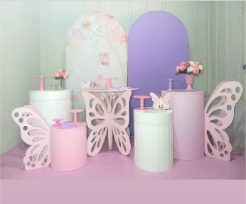 Jardim das Borboletas 🦋 -  Jenaina Decoração e Locação 