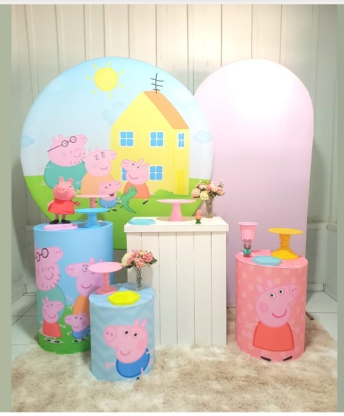 Pepa Pig Avançado  -  Jenaina Decoração e Locação 