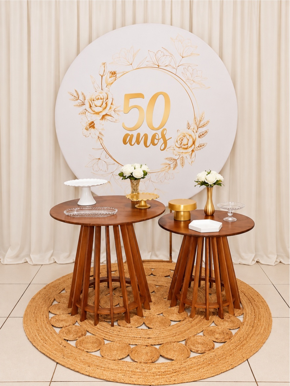 50 Anos -  Jenaina Decoração e Locação 