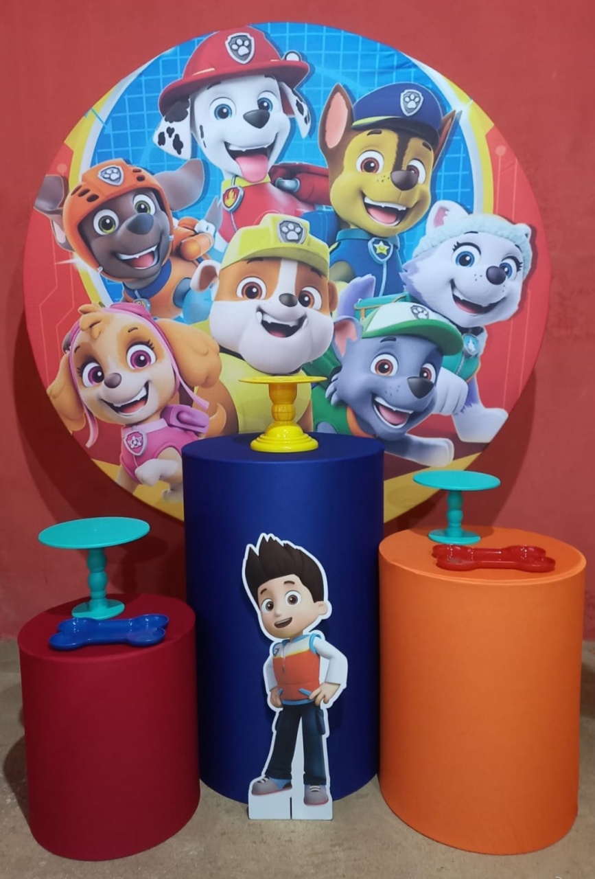 Kit Patrulha Canina  -  Jenaina Decoração e Locação 