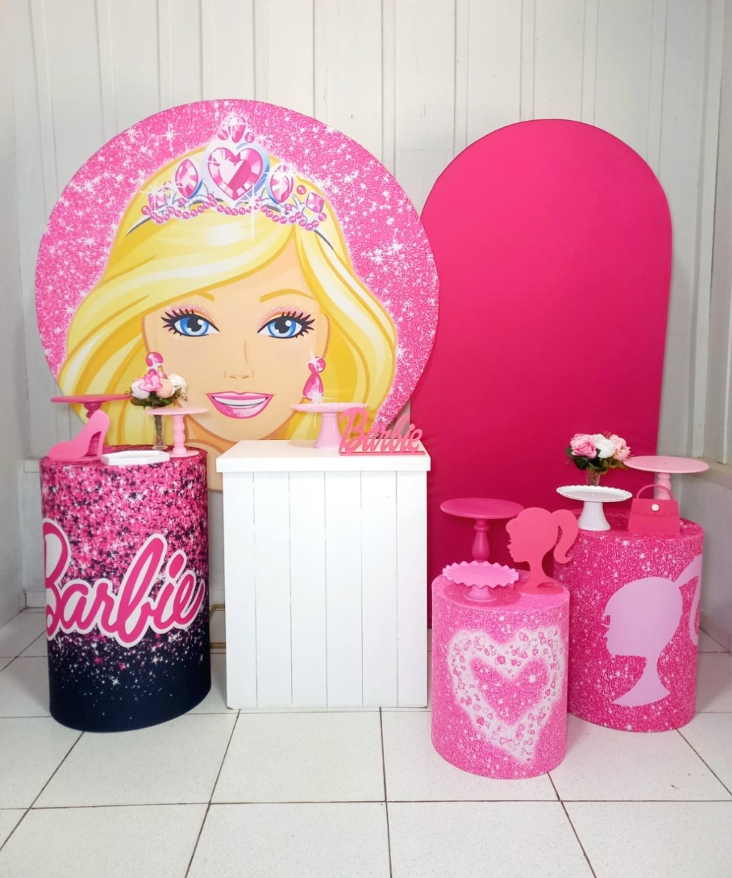 Kit Barbie  Avançado  -  Jenaina Decoração e Locação 