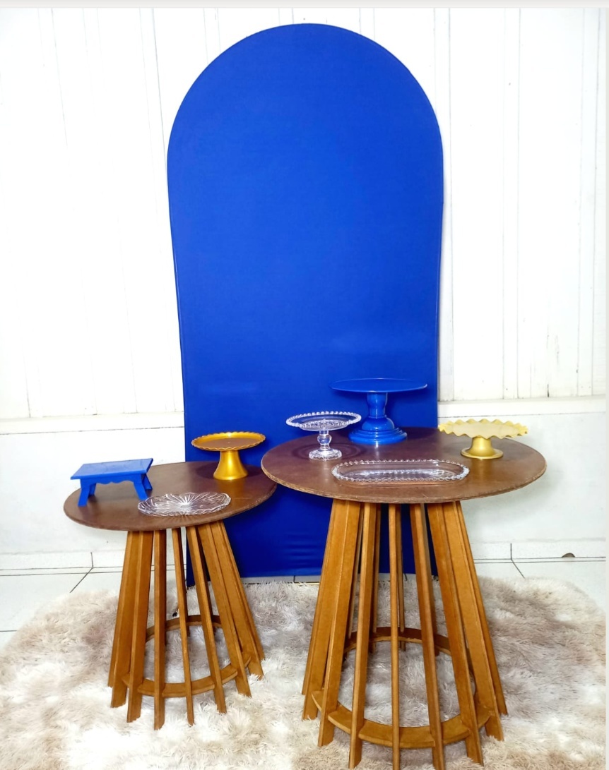 Adulto Azul -  Jenaina Decoração e Locação 