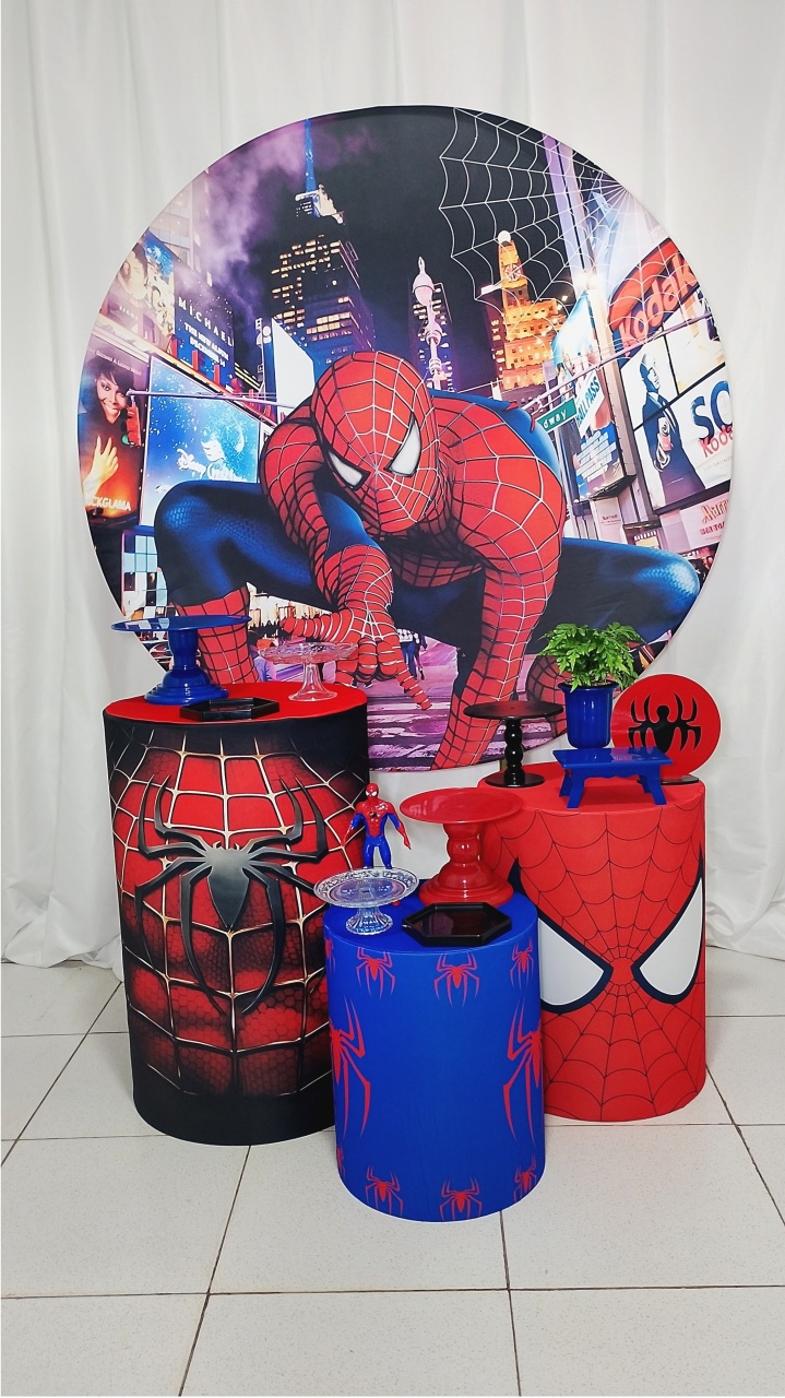 Homem Aranha 🕷️ Básico -  Jenaina Decoração e Locação 