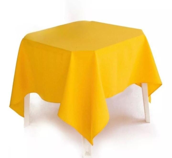 Toalha Amarela -  Jenaina Decoração e Locação 