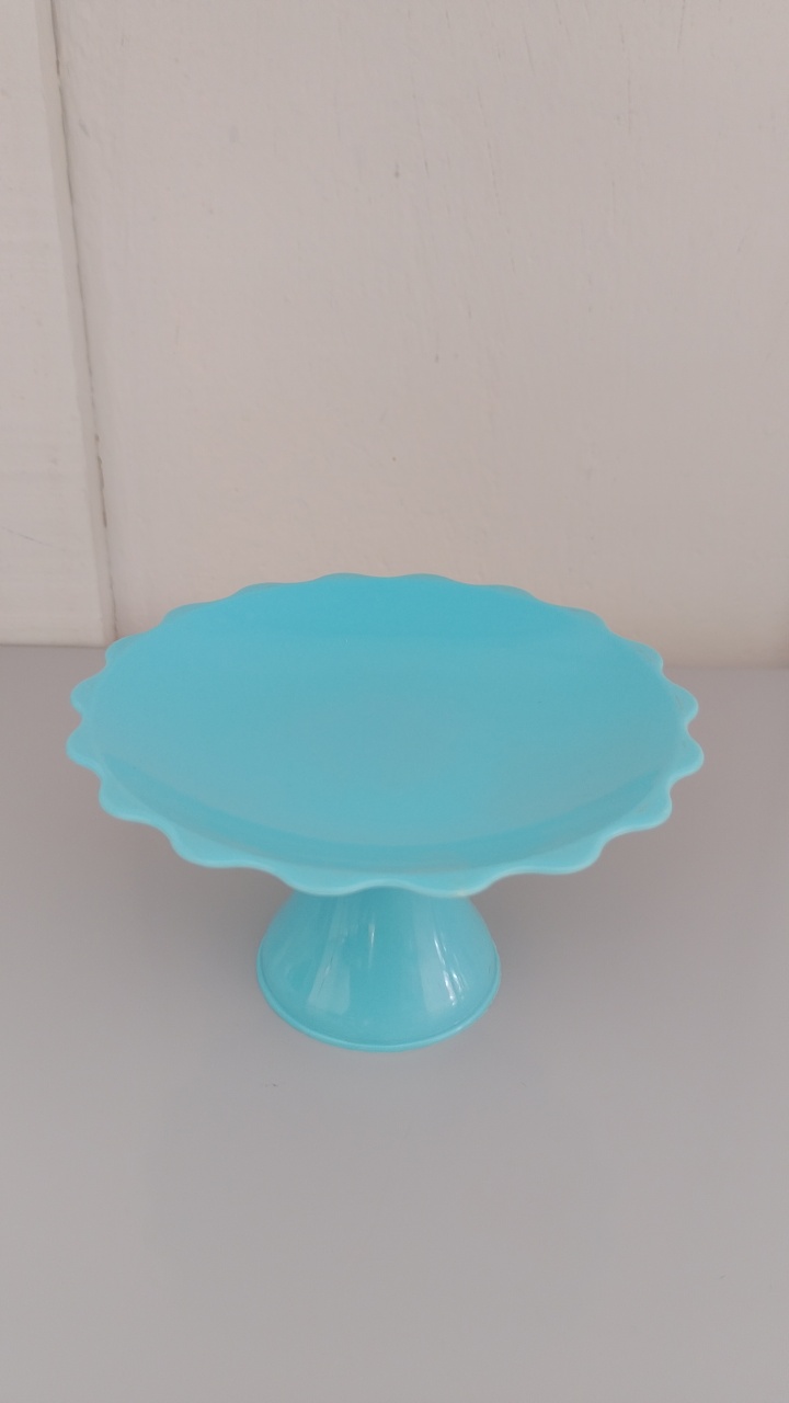 Mini Peça de Doce Azul Clara -  Jenaina Decoração e Locação 
