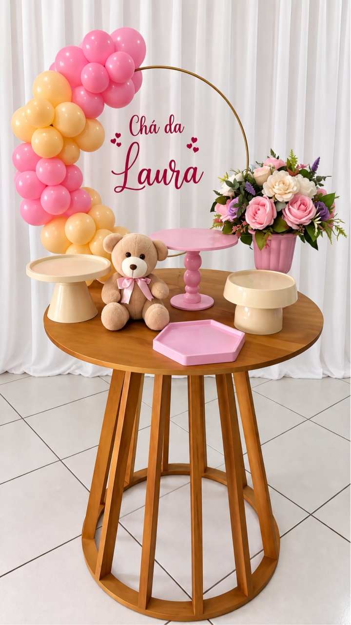 Festa Na Mesa Chá de Bebê✨ -  Jenaina Decoração e Locação 