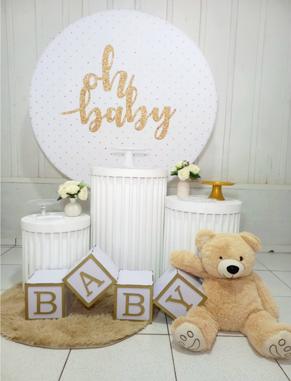 Chá de Bebê Oh Baby Menino -  Jenaina Decoração e Locação 
