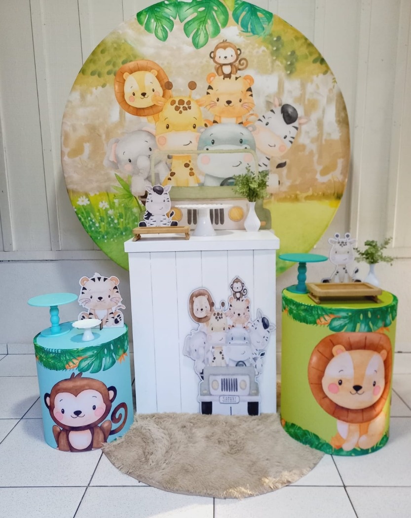 Safári  -  Jenaina Decoração e Locação 