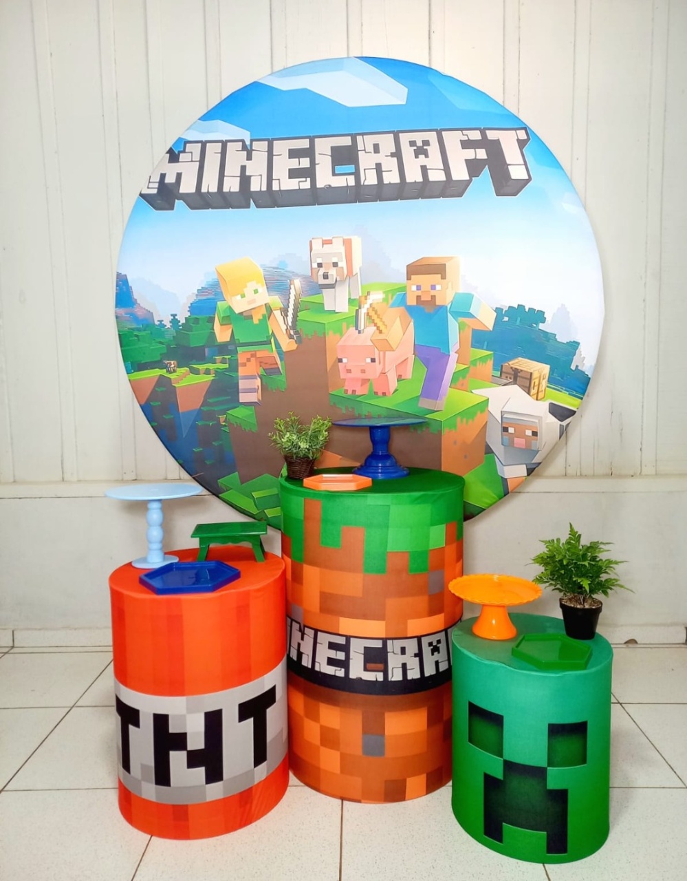  Minecraft Básico  -  Jenaina Decoração e Locação 