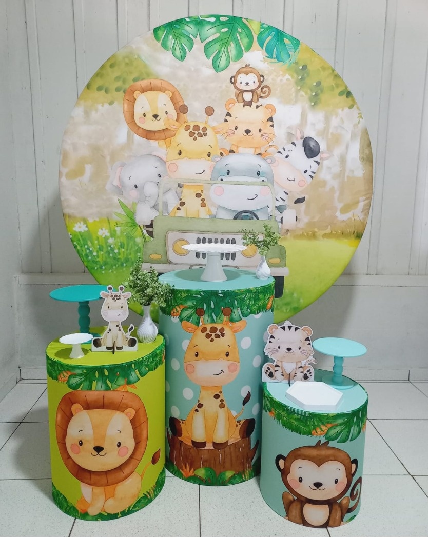 Safári Básico  -  Jenaina Decoração e Locação 