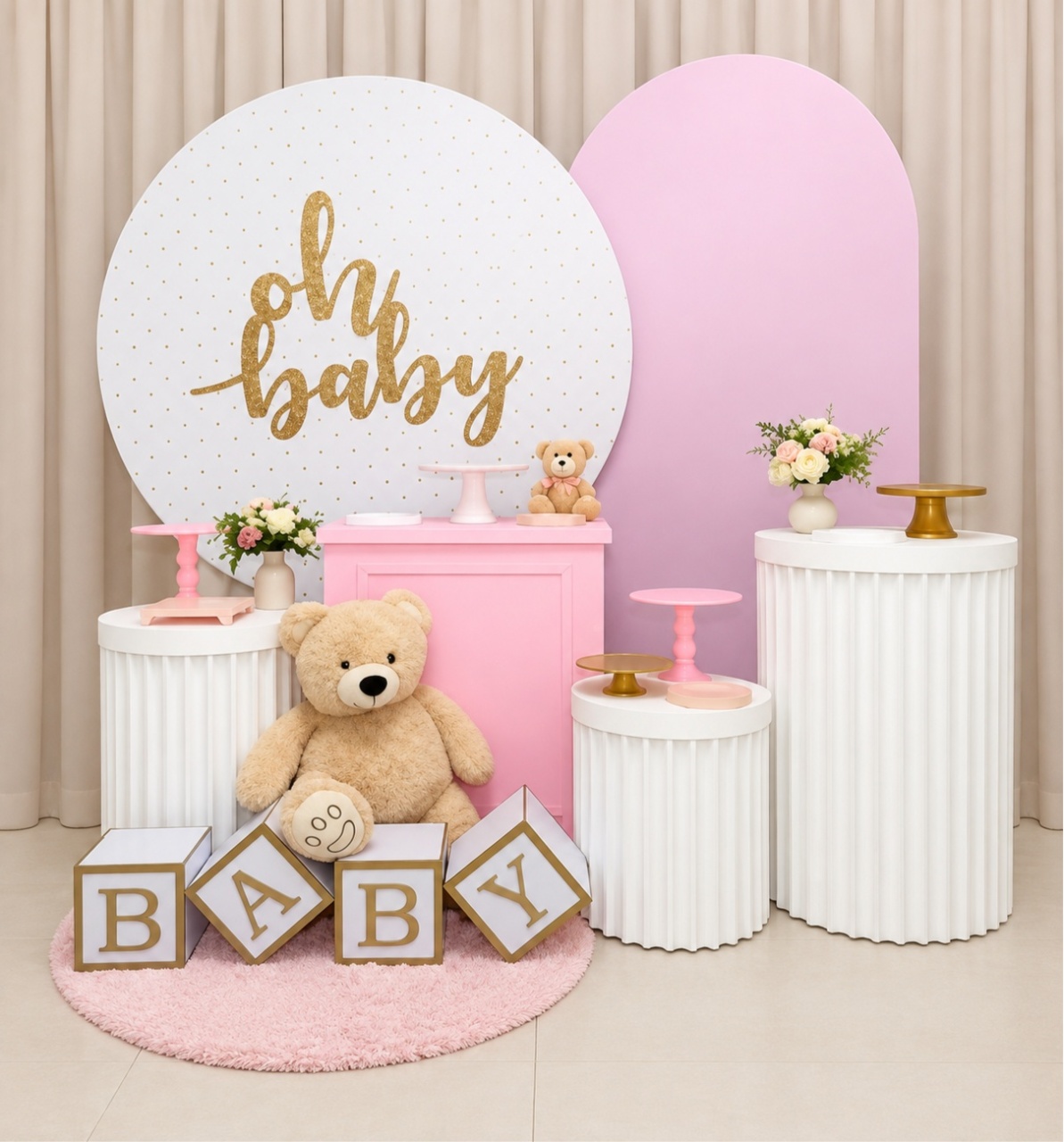 Chá de Bebê -  Jenaina Decoração e Locação 