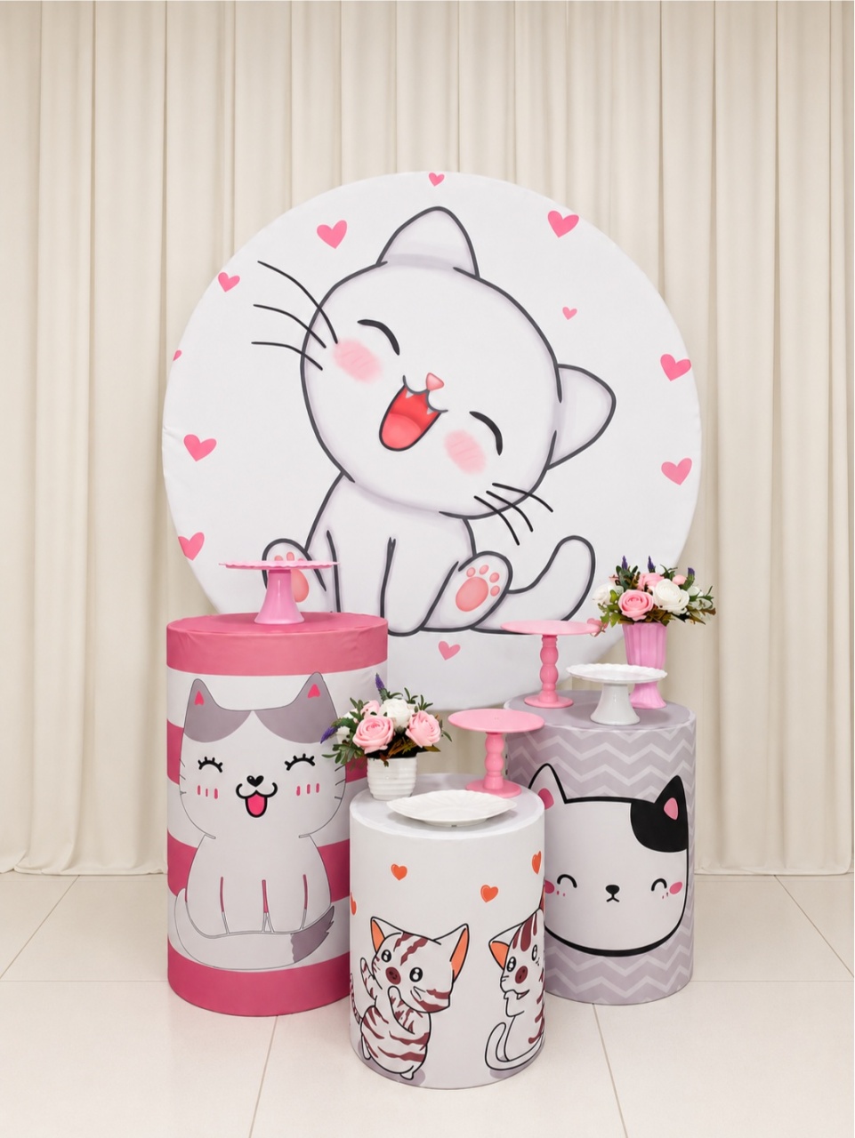 Gatos Básico ✨ -  Jenaina Decoração e Locação 