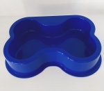 Peça de Doce Azul Formato Osso Funda - imagem 2