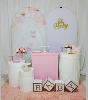 Chá de Bebê Borboletas  -  Jenaina Decoração e Locação 