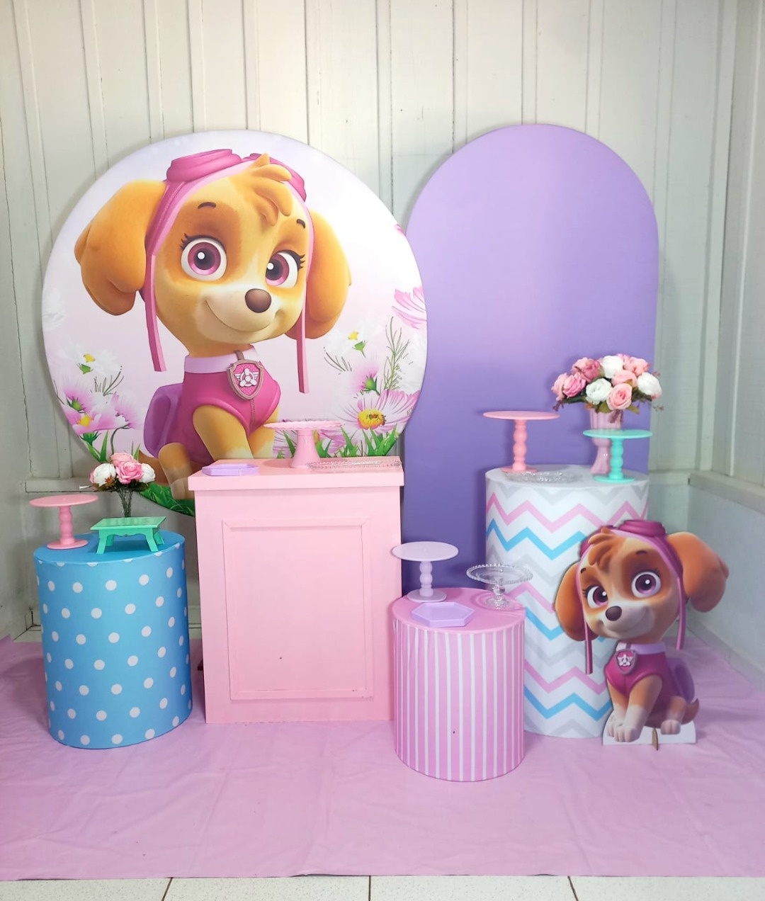 Kit Skay Patrulha Canina   L -  Jenaina Decoração e Locação 
