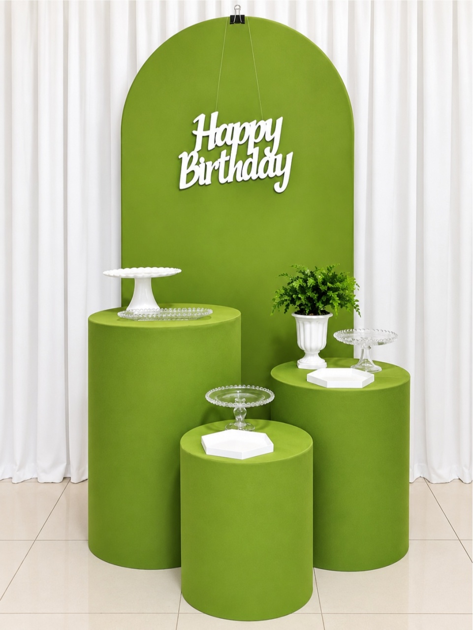 Kit Verde -  Jenaina Decoração e Locação 