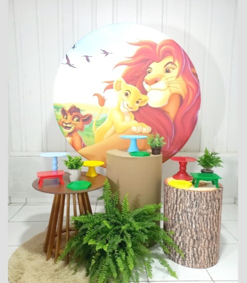 Rei Leão 🦁 -  Jenaina Decoração e Locação 