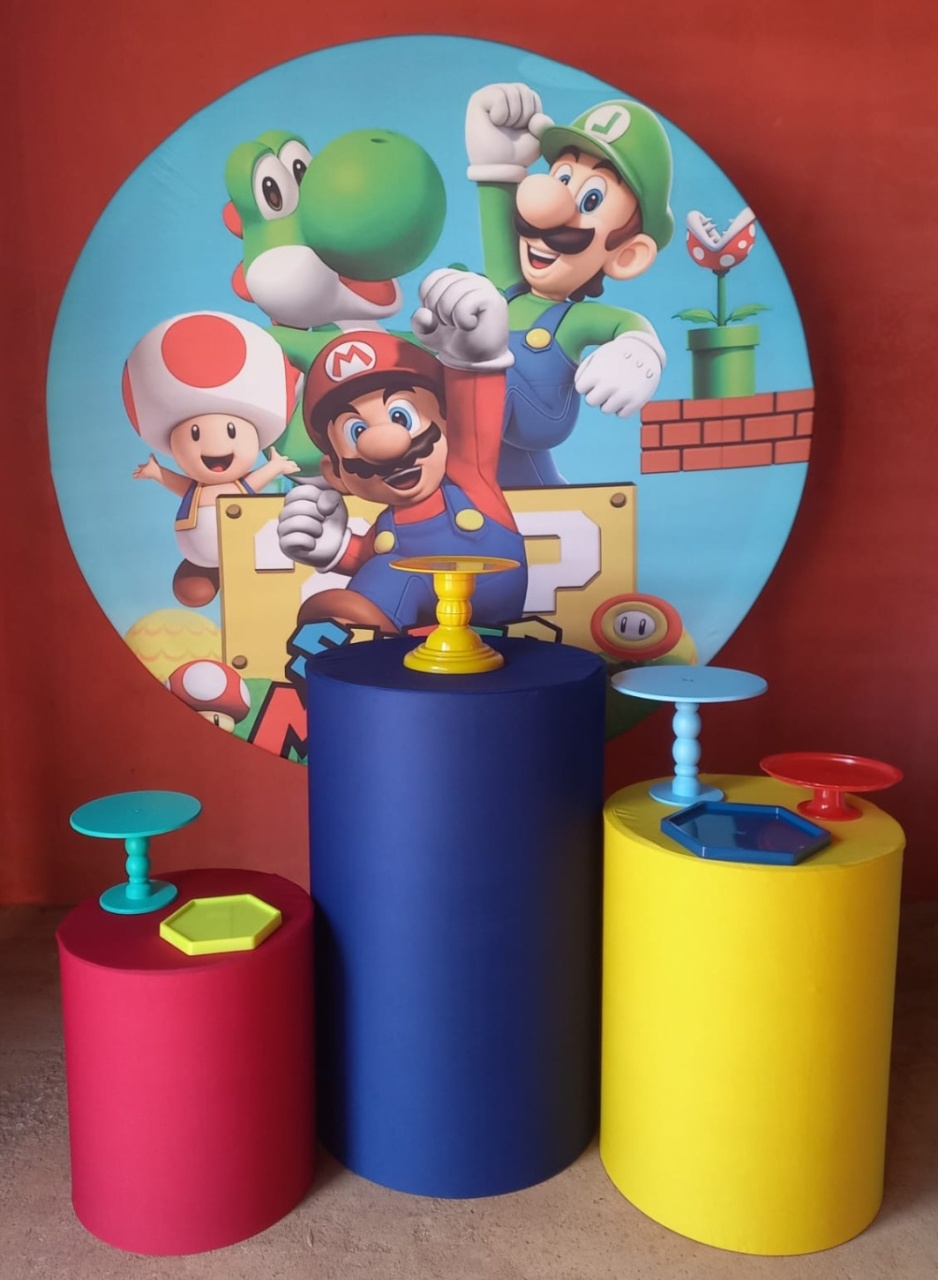 Super Mario Básico -  Jenaina Decoração e Locação 