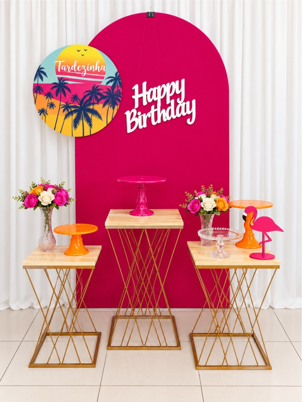 Tardezinha Adulto -  Jenaina Decoração e Locação 