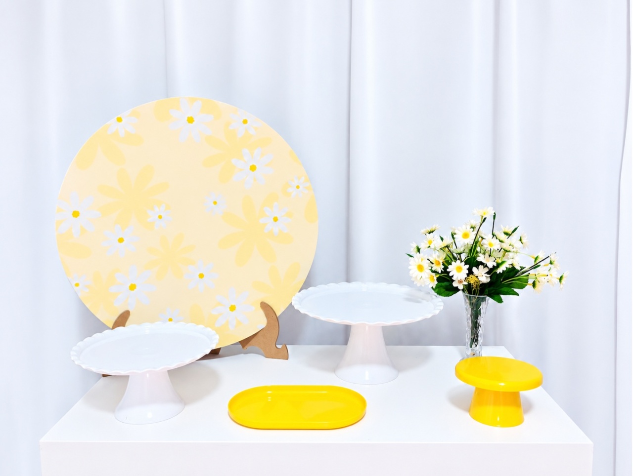 Kit Festa Na Mesa Margarida -  Jenaina Decoração e Locação 